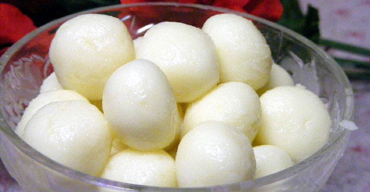 রসগোল্লা তৈরির রেসিপি